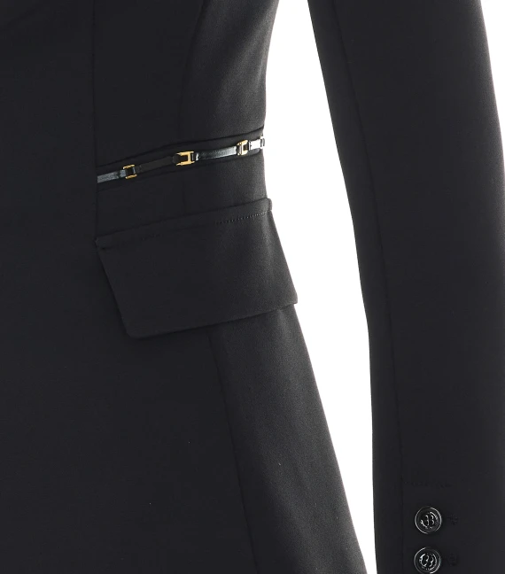Stretch Double Crack Jacket Elisabetta Franchi