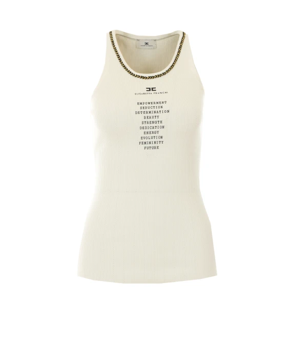 White Tank Top