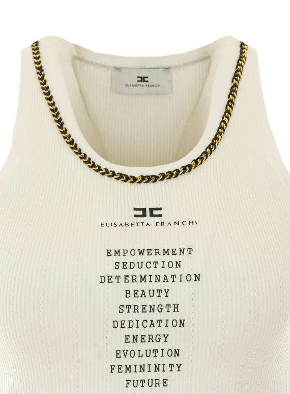 White Tank Top