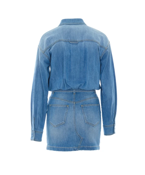 Blue Denim Dress