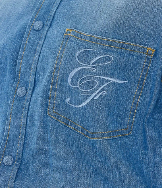 Blue Denim Dress