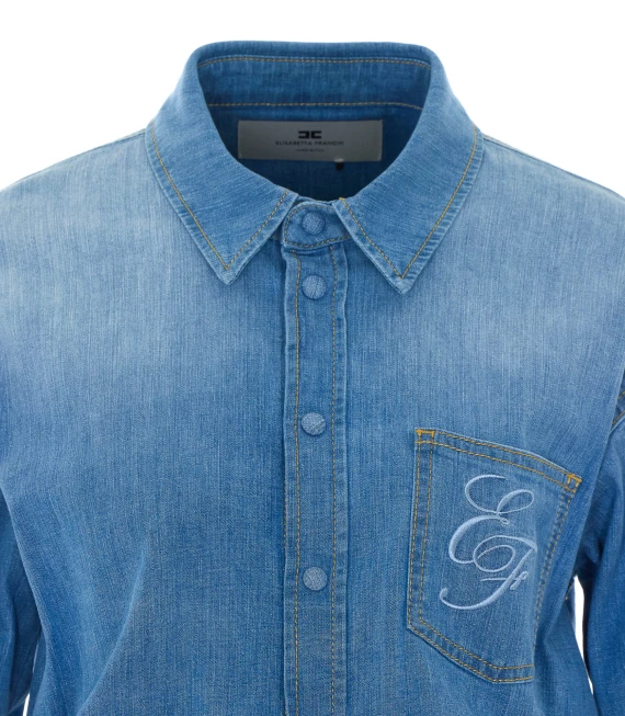 Blue Denim Dress
