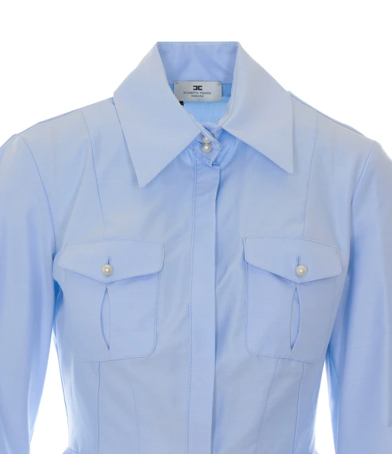 Camicia blu
