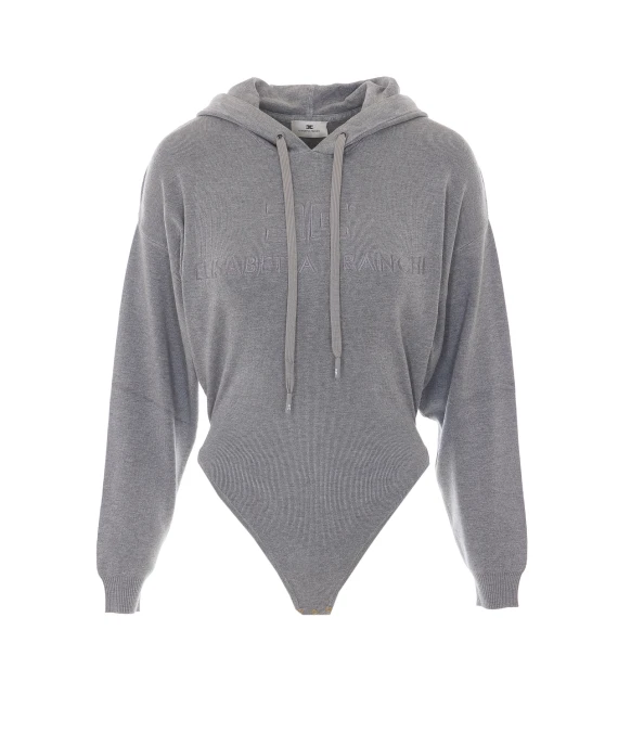 Logo Sweatshirt Body Elisabetta Franchi