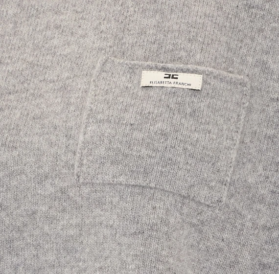 Cropped Logo Sweater