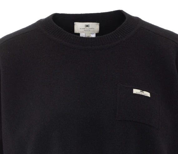 Cropped Logo Sweater