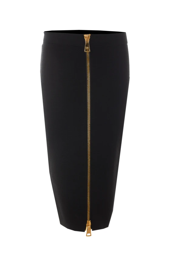 Black Midi Skirt
