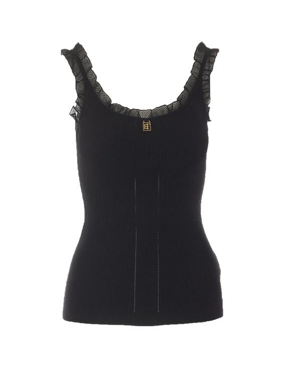 Top nero Elisabetta Franchi