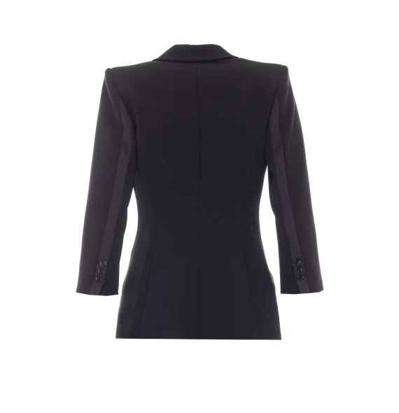 Giacca nera monopetto Elisabetta Franchi