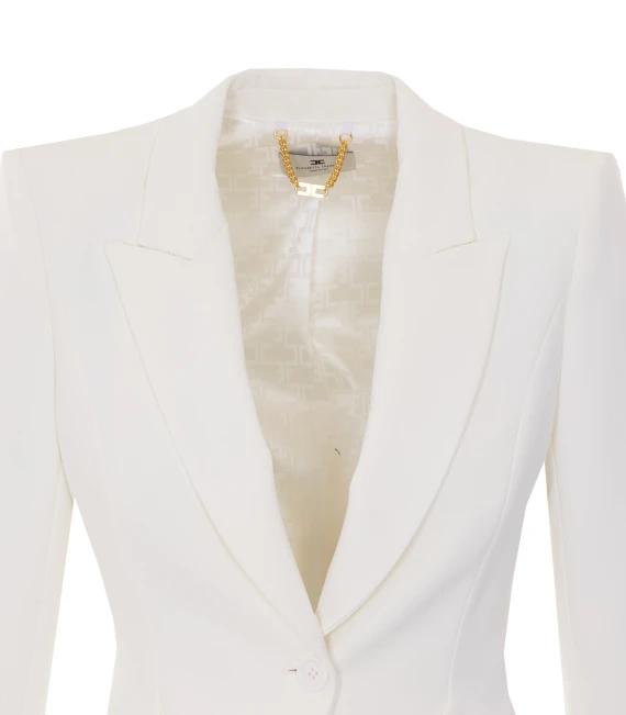 Giacca bianca Elisabetta Franchi
