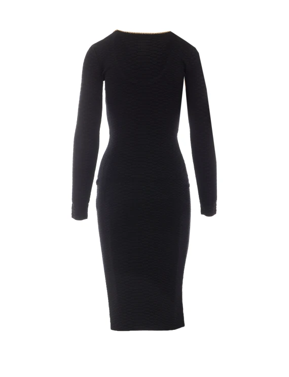 Black midi dress Elisabetta Franchi