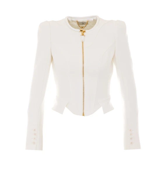 Giacca bianca Elisabetta Franchi