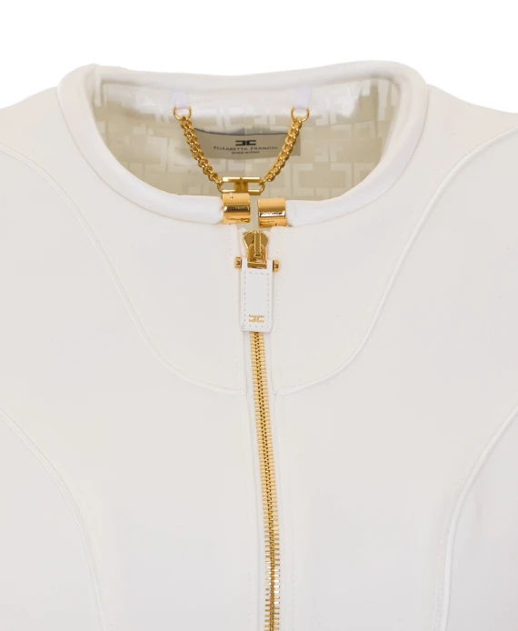 Giacca bianca Elisabetta Franchi