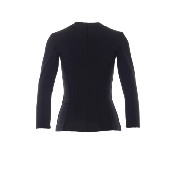 Black jacket with zip Elisabetta Franchi