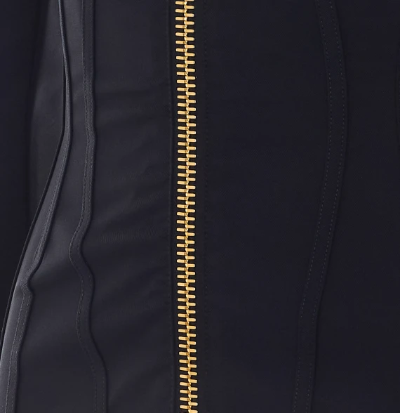 Black jacket with zip Elisabetta Franchi