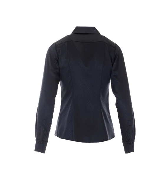 Camicia nera in seta Elisabetta Franchi