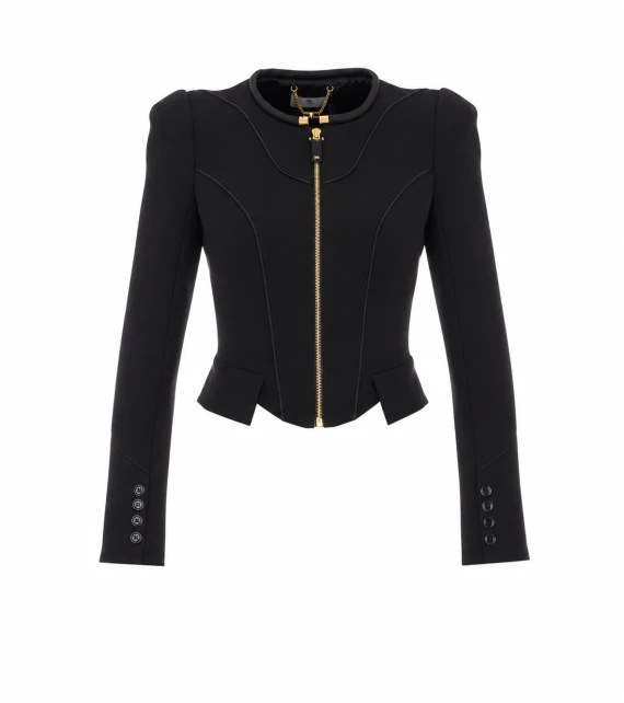 Giacca nera Elisabetta Franchi
