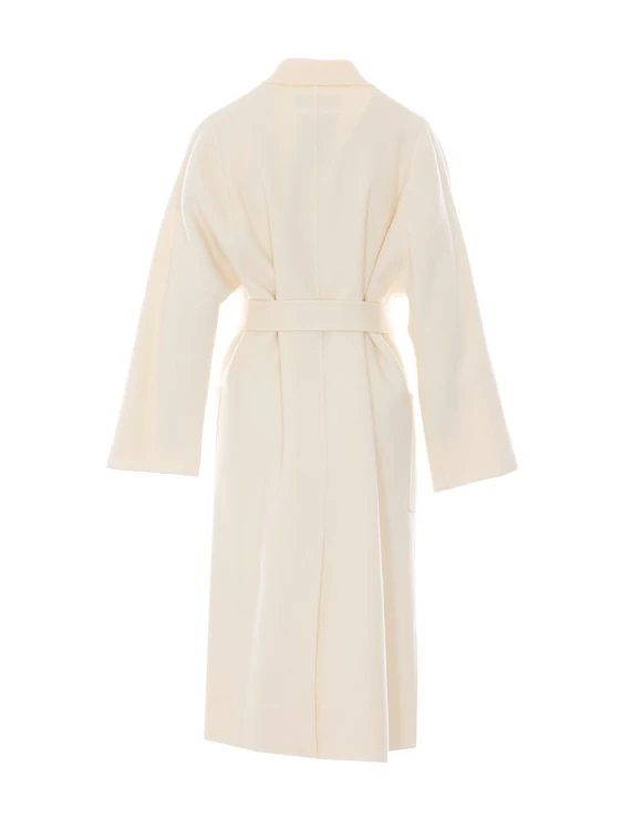 Giaccone bianco Elisabetta Franchi