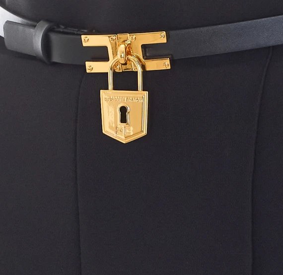 Pantaloncini neri Elisabetta Franchi