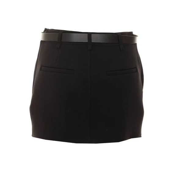 Black Mini Skirt Elisabetta Franchi