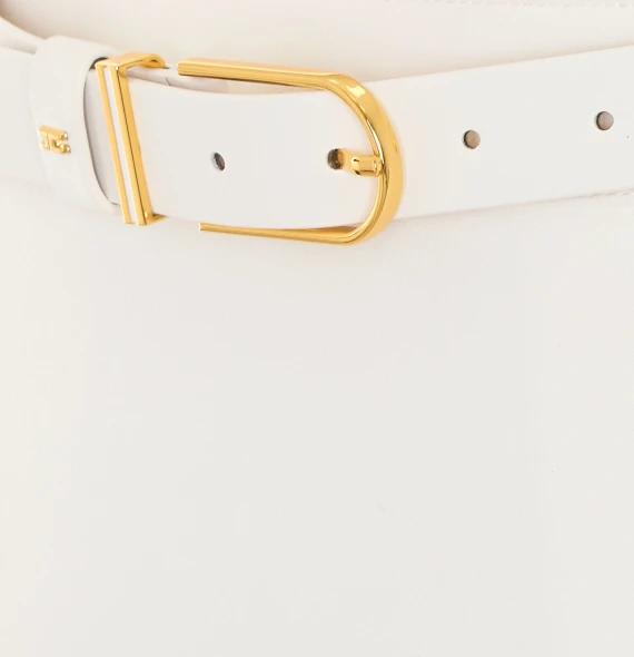 Belted Mini Skirt Elisabetta Franchi