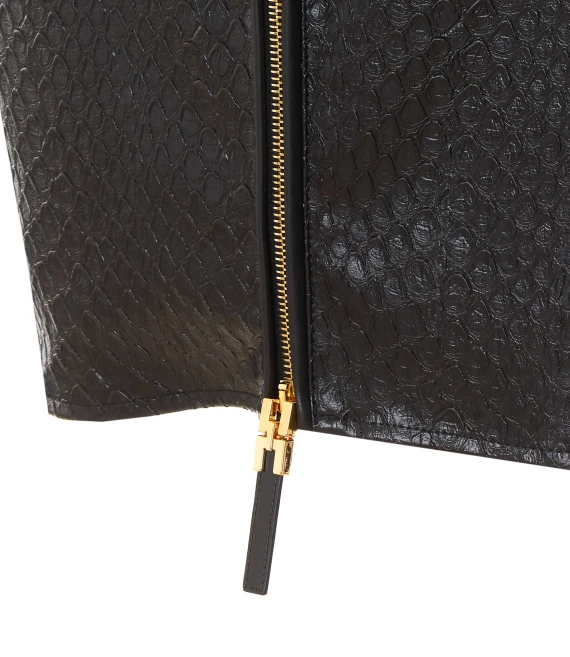 Gonna midi nera Elisabetta Franchi