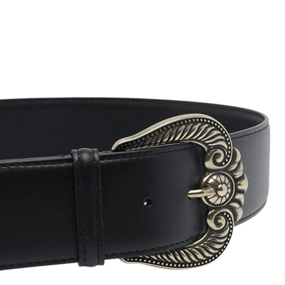 Cintura con fibbia Paisley