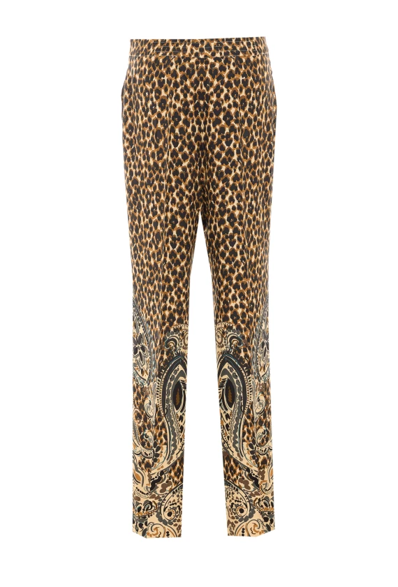 Pantaloni multicolor