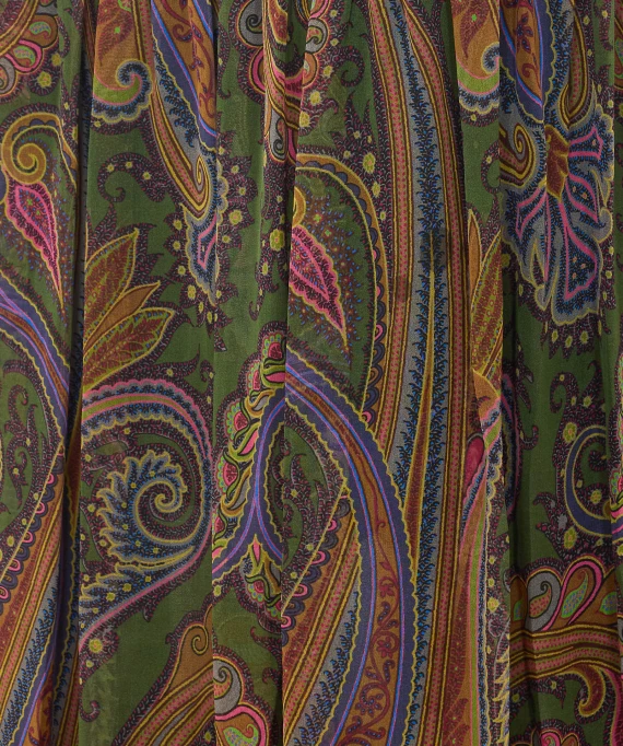 Multicolor Long Skirt