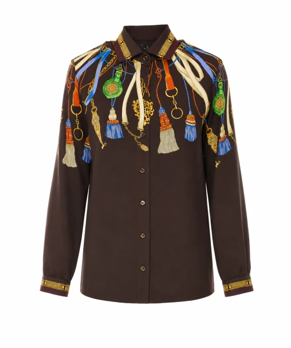 Camicia marrone Etro
