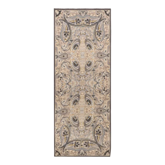 Sciarpa crema in lana, cashmere e seta Etro