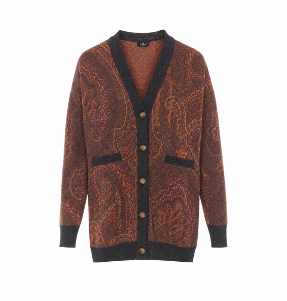 Cardigan marrone