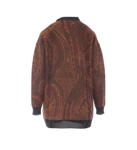 Brown cardigan Etro