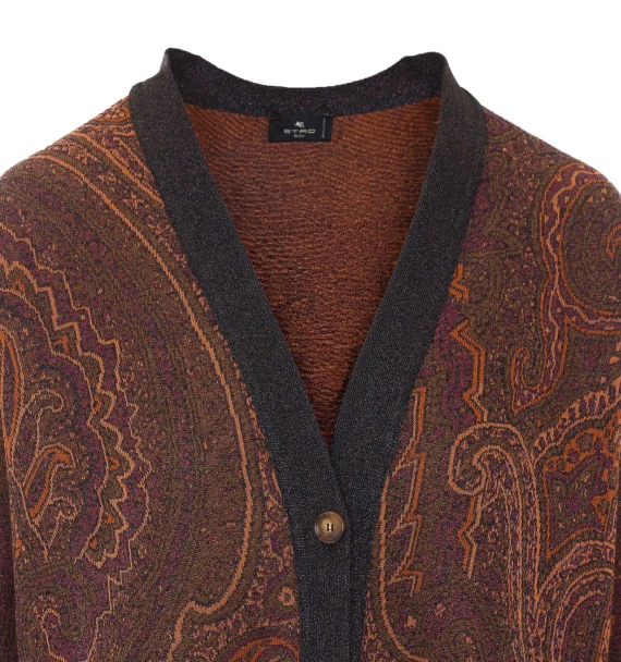 Brown cardigan Etro
