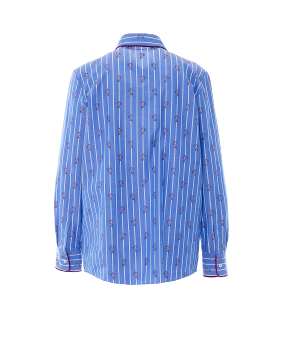 Light Blue Striped Shirt Etro