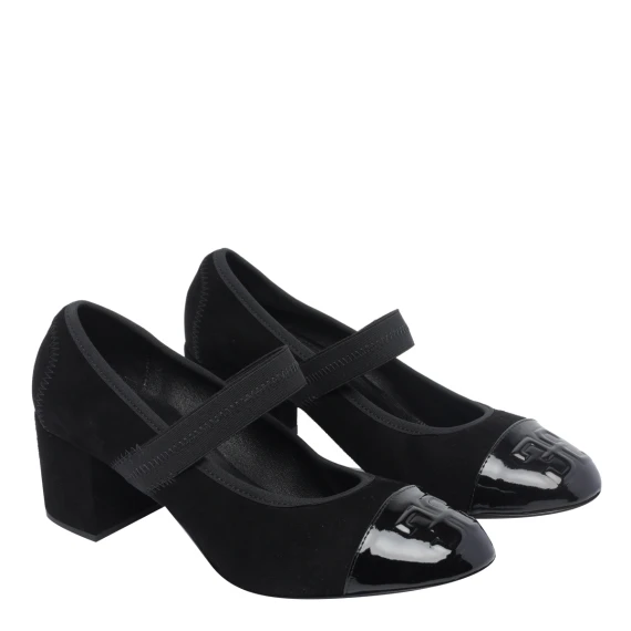 Scarpe con tacco nere Fabi