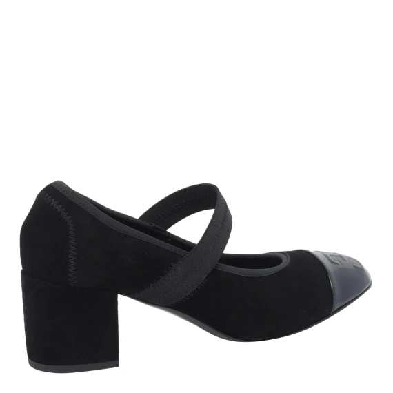 Scarpe con tacco nere Fabi