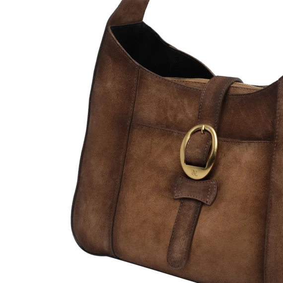 Borsa a tracolla marrone Fabi
