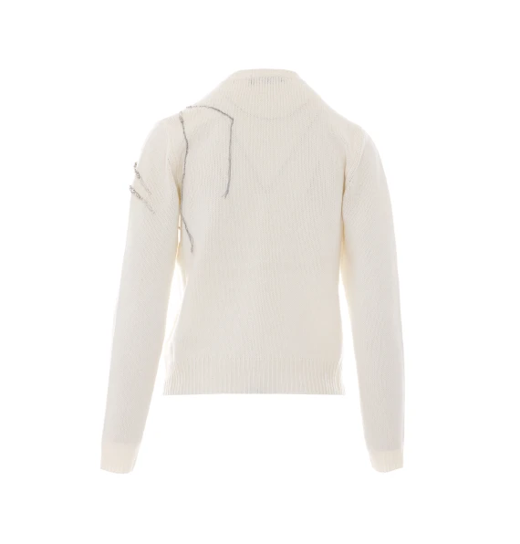 Cardigan bianco Fabiana Filippi