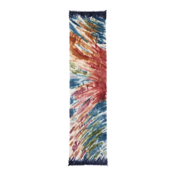 Sciarpa rettangolare in cashmere multicolor FALIERO SARTI