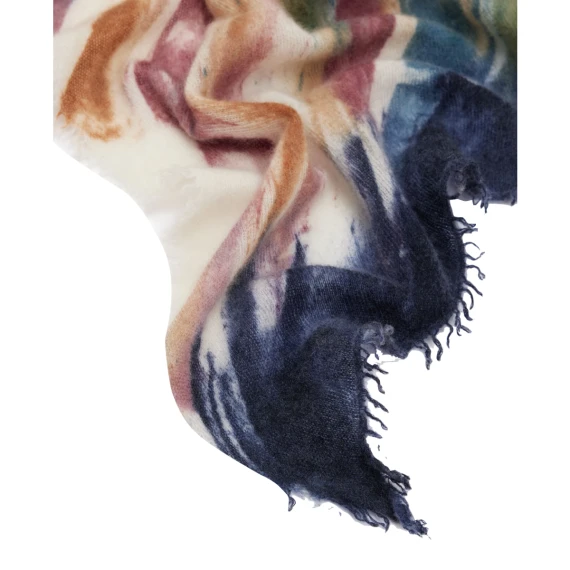 Sciarpa rettangolare in cashmere multicolor FALIERO SARTI