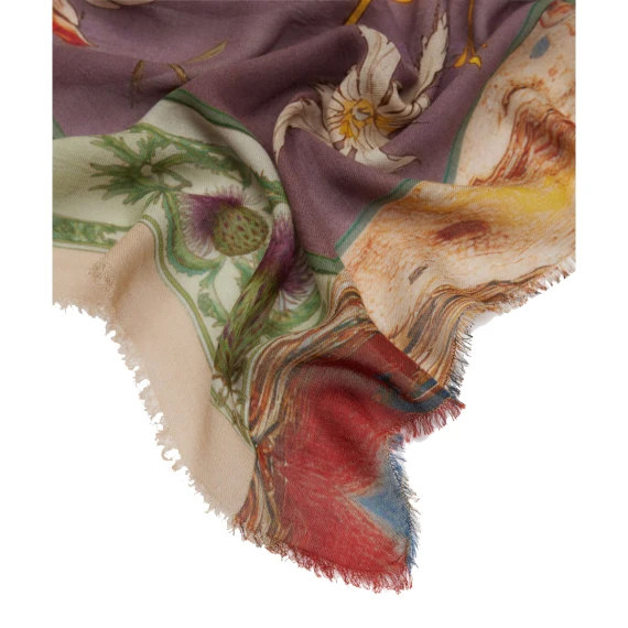 Sciarpa multicolore in cashmere FALIERO SARTI
