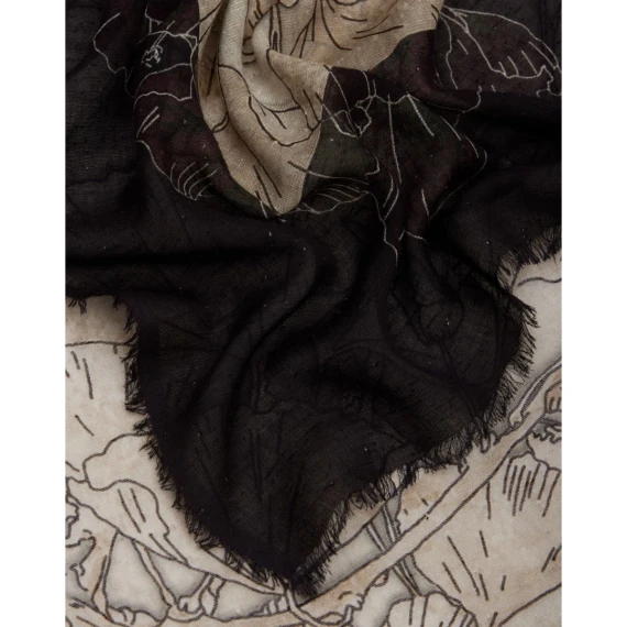 Multicolor scarf FALIERO SARTI
