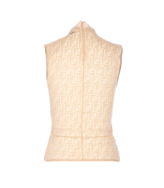 Fendi Top Beige