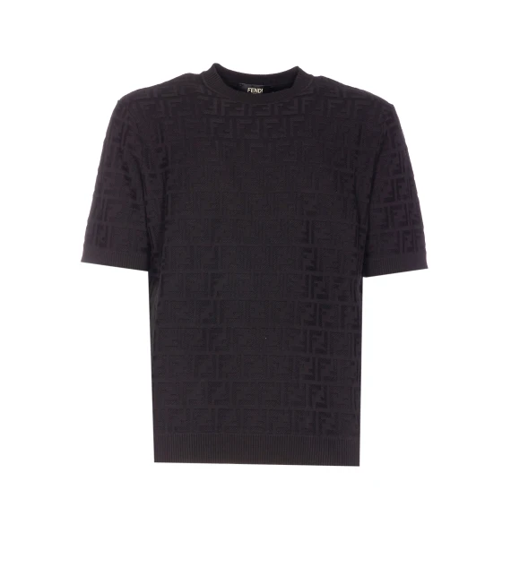 Fendi T-shirt e Polo Nero