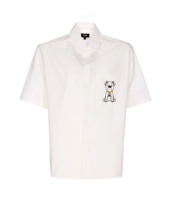 Fendi Camicie Bianco