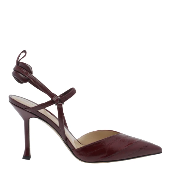 Bordeaux Very Colibrì Slingback Fendi