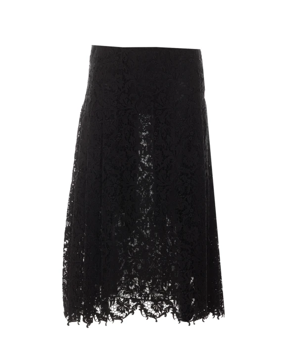 Lace Midi Skirt Fendi