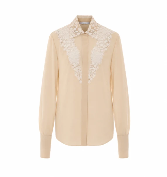Camicia bianca Fendi