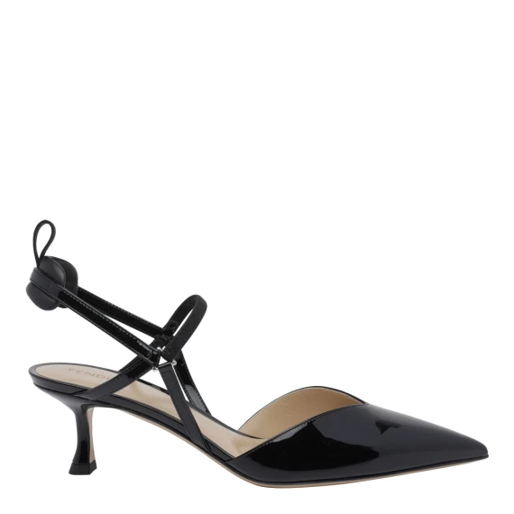 Black Very Colibrì Slingback Fendi